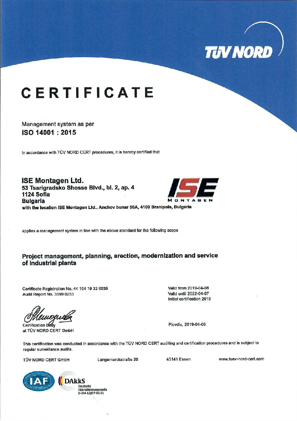 ISO 14001:2015